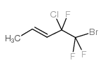 5-Bromo-4-chloro-4,5,5-trifluoropent-2-ene structure, CAS 356-73-0