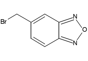 5-Bromomethylbenzofurazan structure, CAS 32863-31-3