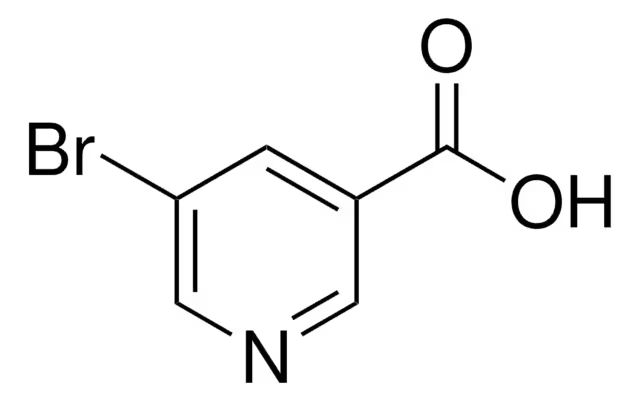 5-Bromonicotinic acid structure, CAS 20826-04-4