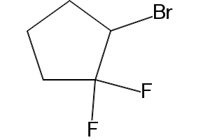 1,1-Difluorocyclopentane structure, CAS 1120-70-3
