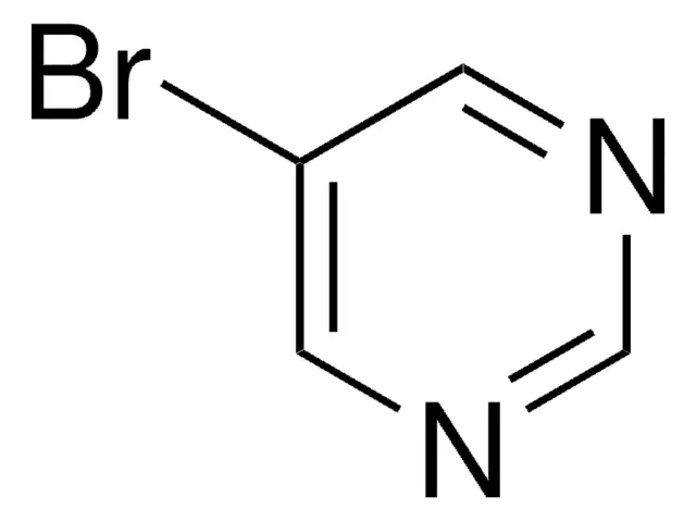 5-Bromopyrimidine structure, CAS 4595-59-9