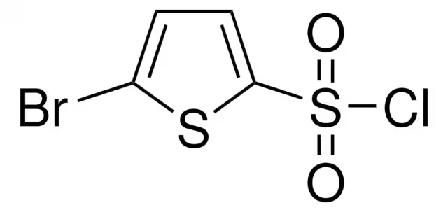 5-Bromothiophene-2-sulphonyl chloride structure, CAS 55854-46-1