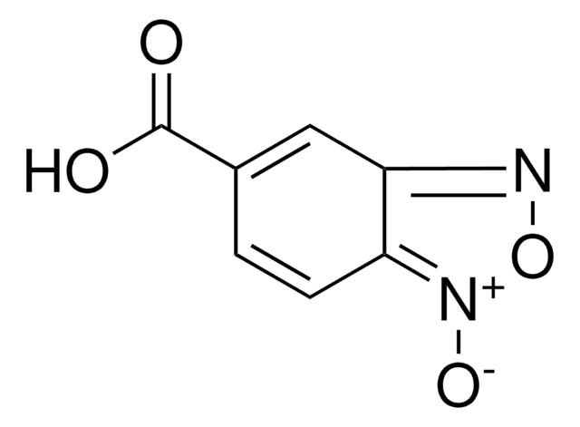 5-Carboxy-2,1,3-benzoxadiazol-1-ium-1-olate structure, CAS 6086-24-4
