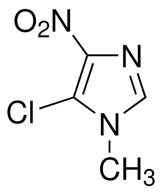 5-Chloro-1-methyl-4-nitroimidazole structure, CAS 4897-25-0