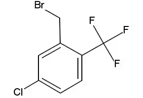 5-Chloro-2-(trifluoromethyl)benzyl bromide structure, CAS 261763-24-0