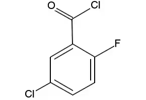 5-Chloro-2-fluorobenzoyl chloride structure, CAS 394-29-6