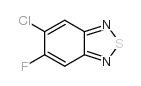 5-Chloro-6-fluorobenzo-2,1,3-thiadiazole structure, CAS 175204-22-5