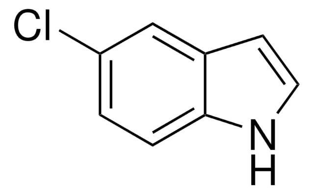 5-Chloroindole structure, CAS 17422-32-1