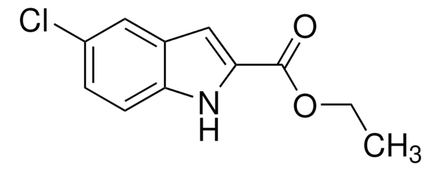 5-Chloroindole-2-carboxylic acid ethyl ester structure, CAS 4792-67-0
