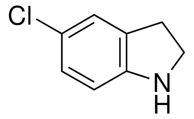 5-Chloroindoline structure, CAS 25658-80-4