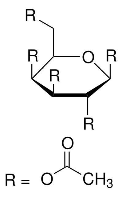 1,2,3,4,6-Penta-O-acetyl-beta-D-galactopyranose structure, CAS 4163-60-4