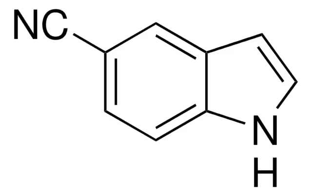 5-Cyanoindole structure, CAS 15861-24-2
