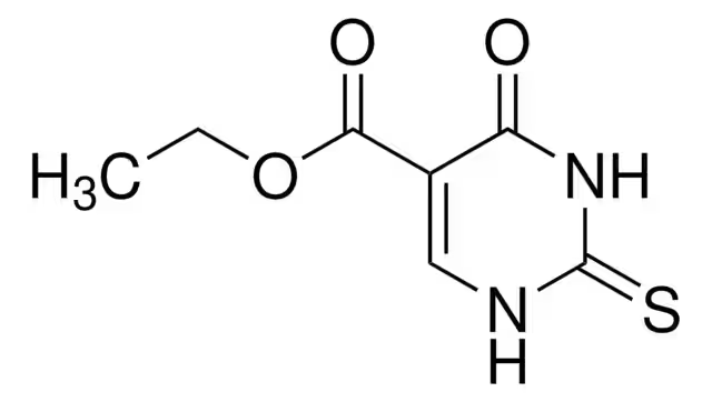 5-Ethoxycarbonyl-2-thiouracil structure, CAS 38026-46-9