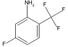 5-Fluoro-2-(trifluoromethyl)aniline structure, CAS 827-20-3