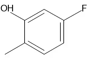 5-Fluoro-2-methylphenol structure, CAS 452-85-7