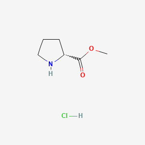 D-Proline methyl ester hydrochloride structure, CAS 65365-28-8