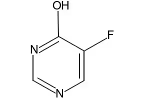 5-Fluoro-4-hydroxypyrimidine structure, CAS 671-35-2
