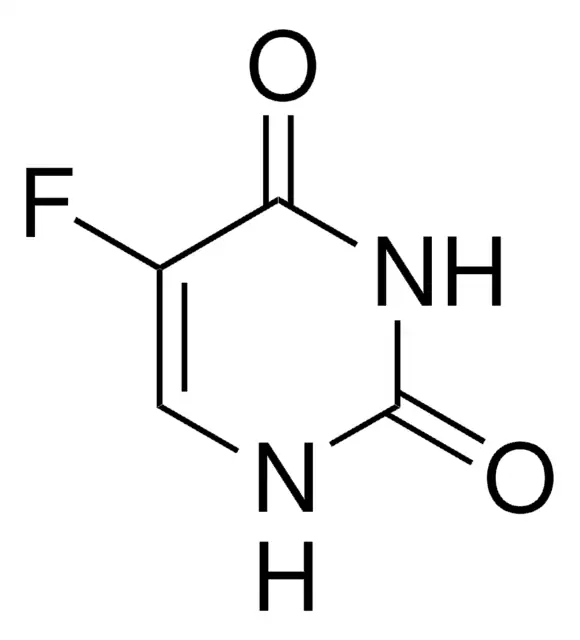 5-Fluorouracil structure, CAS 51-21-8