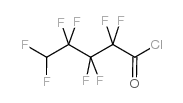 5H-Octafluoropentanoyl chloride structure, CAS 376-71-6