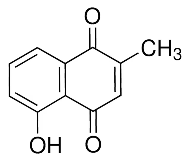 5-Hydroxy-2-methyl-[1,4]naphthoquinone structure, CAS 481-42-5