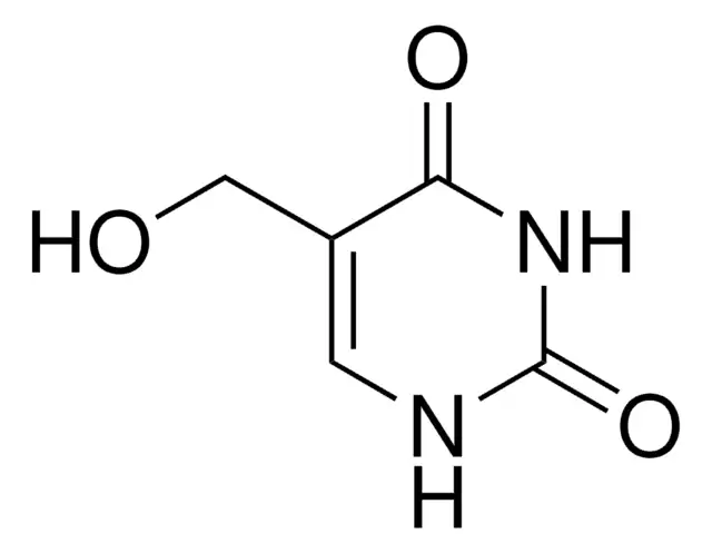 5-Hydroxymethyluracil structure, CAS 4433-40-3
