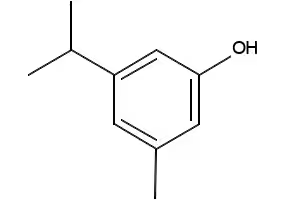 5-Isopropyl-3-methylphenol structure, CAS 3228-03-3