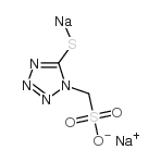 5-Mercapto-1,2,3,4-tetrazole-1-methyl sulfonic acid disodium salts structure, CAS 66242-82-8