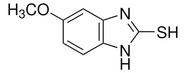5-Methoxy-2-mercaptobenzimidazole structure, CAS 37052-78-1