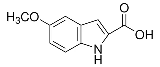 5-Methoxyindole-2-carboxylic acid structure, CAS 4382-54-1
