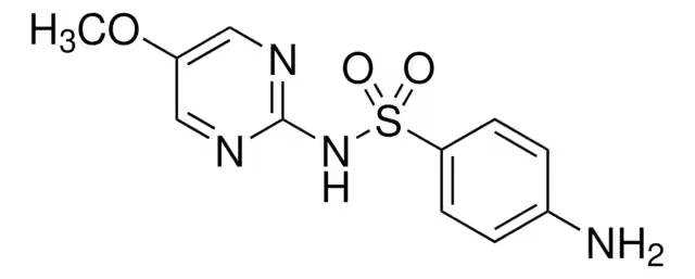 5-Methoxysulfadiazine structure, CAS 651-06-9