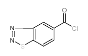 1,2,3-Benzothiadiazole-5-carbonyl chloride structure, CAS 321309-32-4