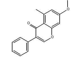5-Methyl-7-methoxyisoflavone structure, CAS 82517-12-2
