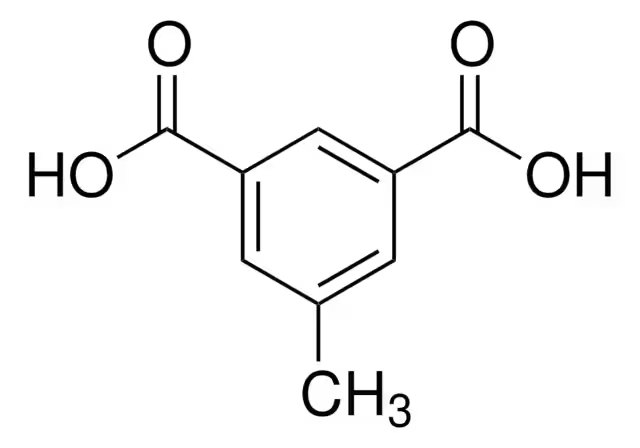 5-Methylisophthalic acid structure, CAS 499-49-0