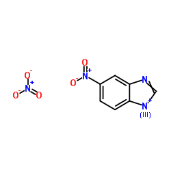 5-Nitrobenzimidazole nitrate structure, CAS 27896-84-0