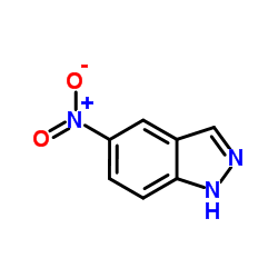 5-Nitroindazole structure, CAS 5401-94-5