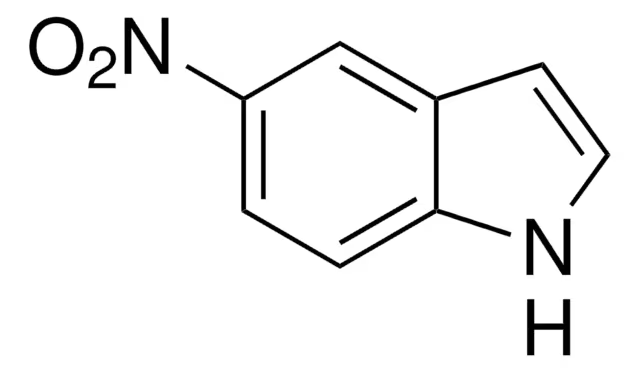 5-Nitroindole structure, CAS 6146-52-7
