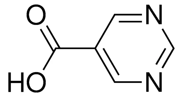 5-Pyrimidinecarboxylic acid structure, CAS 4595-61-3