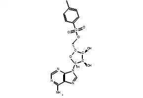 5'-Tosyladenosine structure, CAS 5135-30-8