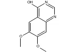 6,7-Dimethoxy-4(1H)-quinazolinone structure, CAS 13794-72-4