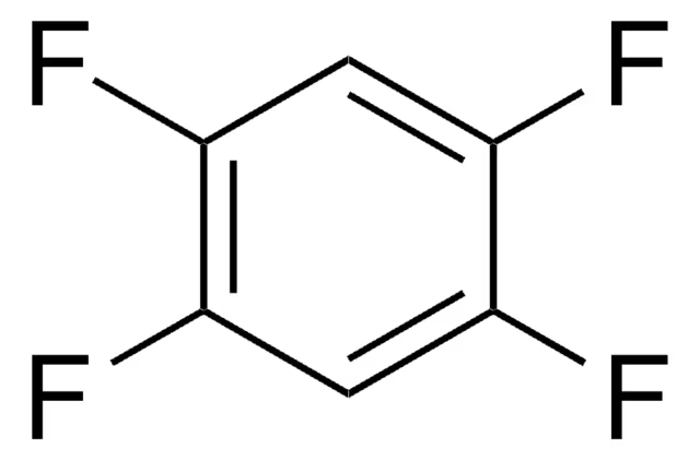 1,2,4,5-Tetrafluorobenzene structure, CAS 327-54-8