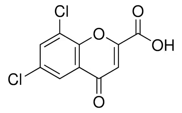 6,8-Dichlorochromone-2-carboxylic acid structure, CAS 16722-38-6