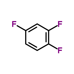 1,2,4-Trifluorobenzene structure, CAS 367-23-7