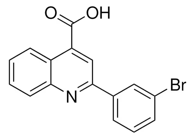 6-Bromo-2-(3-isopropoxyphenyl)quinoline-4-carboxylic acid structure, CAS 445289-20-3