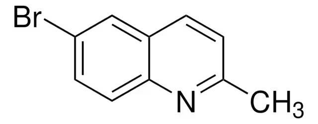 6-Bromo-2-methylquinoline structure, CAS 877-42-9