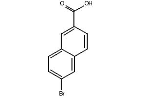 6-Bromo-2-naphthoic acid structure, CAS 5773-80-8
