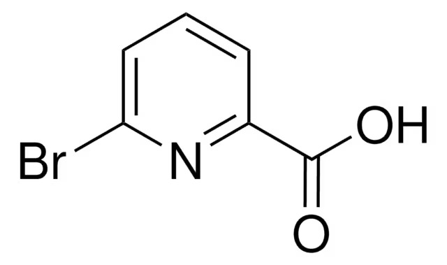 6-Bromo-2-pyridinecarboxylic acid structure, CAS 21190-87-4