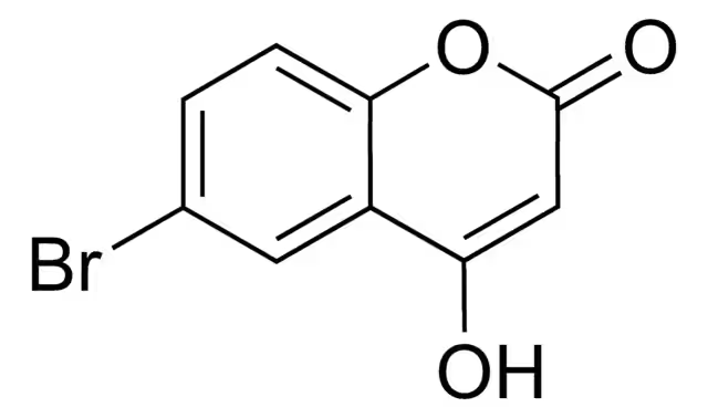6-Bromo-4-hydroxycoumarin structure, CAS 4139-61-1