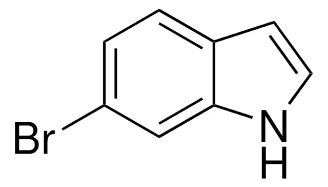 6-Bromoindole structure, CAS 52415-29-9