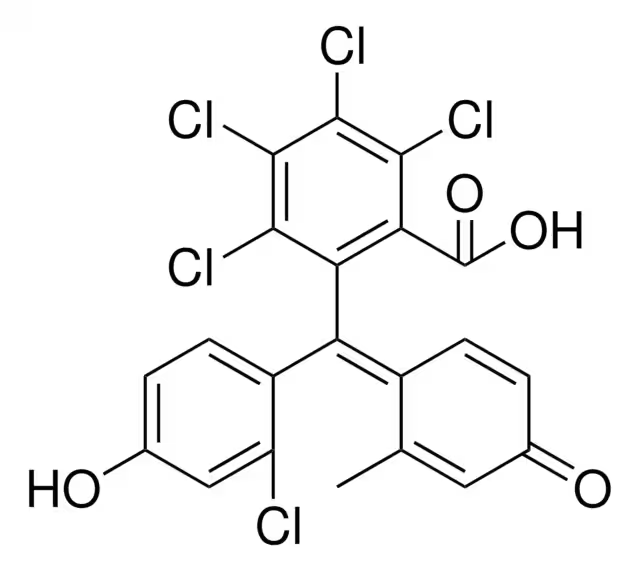 6-Chloro-2,3,4,5-tetrafluorobenzoic acid structure, CAS 1860-80-0
