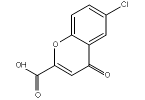 6-Chlorochromone-2-carboxylic acid structure, CAS 5006-45-1